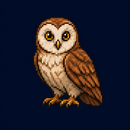 Owl idea tile selected in the actual Character Mixer
